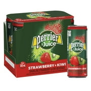 PERRIER & JUICE Strawberry & Kiwi Sparkling Beverage –  6x330 mL
