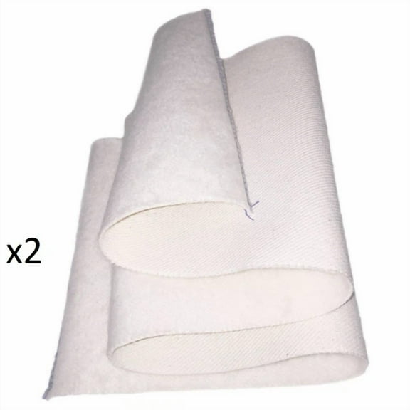 Professional Shoe Shine Buffing Cloth 20" X 5" (Two Pack)