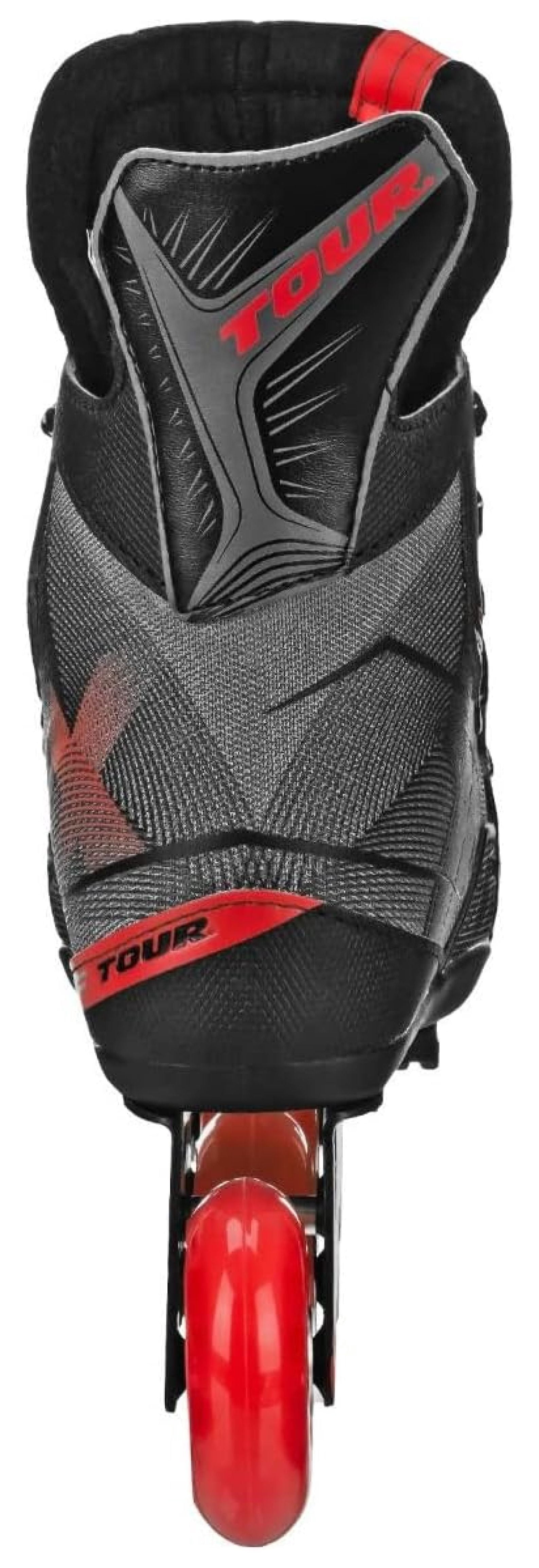 Unisex Code GX Adjustable Hockey Skate, Youth, Black, 11J-1 M US