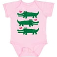 thumbnail image 3 of Inktastic Alligator Crocodile Reptile Girls Baby Bodysuit, 3 of 5