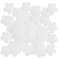 thumbnail image 1 of 100 piezas de flores de tela cortadas para manualidades de boda, 35 mm, color blanco Sunnimix Adornos de Scrapbooking, 1 of 8
