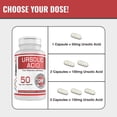 thumbnail image 4 of Suplemento MAAC10 de ácido ursólico, 50 mg, 100 cápsulas, porción de 33 días, 4 of 9
