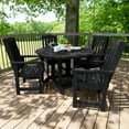 thumbnail image 2 of Highwood's 48" Round 5-pc Lehigh Dining Set - Dining Height, Outdoor, Eco-friendly, Synthetic Wood, 2 of 8