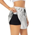 thumbnail image 2 of Haiem Dandelion Blowing In The Wind Women's 2 in 1 Running Shorts - Lightweight Athletic Workout Gym Yoga Breathable Sports Shorts Liner with Phone Pockets-Small, 2 of 9