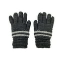 thumbnail image 4 of 4 Pack Men's Thermal Fleece Lined Winter Insulated Knit Thick Gloves (Style 1), 4 of 5