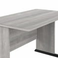 thumbnail image 4 of Studio A 48W Computer Desk in Platinum Gray - Engineered Wood, 4 of 7