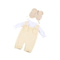 thumbnail image 1 of Ropa para muñecas de niña, viste a tu muñeca, ropa y accesorios para muñecas, trajes de pantalones para muñecas, lindo traje con ropa para muñecas de beige, 1 of 8
