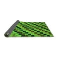 thumbnail image 2 of Ahgly Company Indoor Rectangle Oriental Green Modern Area Rugs, 8' x 12', 2 of 4