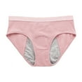 thumbnail image 1 of Xmarks Women's Underwear, Menstrual Period Underwear for Women Girls Cotton Panties Mid Waist Comfortable Briefs, 1 of 6
