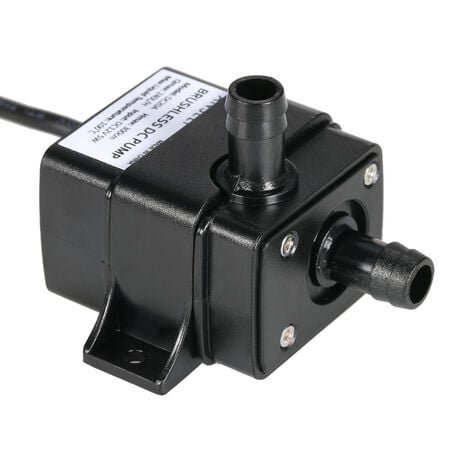 Fuente de jardín ultrasilenciosa Mini DC12V Micro bomba de agua sin escobillas impermeable acuario circulante 240L/H 5W 3M elevación 0 100 ℃