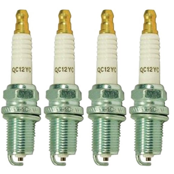 Champion QC12YC Pack of 4 Spark Plugs