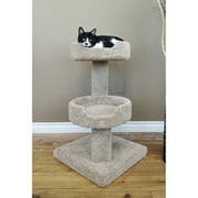 New Cat Condos Prestige Cat Trees Solid Wood Cat Sleeper-Color:Beige