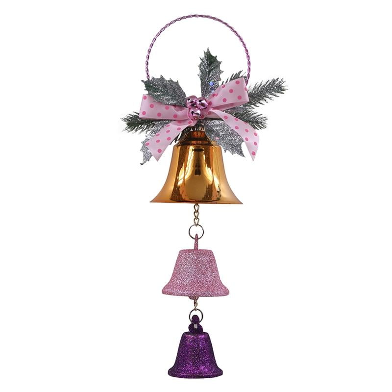 Theme & Color Select Christmas Holiday Jingle Bell Door Knob Hangers 11-12” 