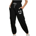 thumbnail image 2 of Womens Jogging Pants Casual Sweatpants With Pocket Elastic Waist Pants For Workout Running, 2 of 7