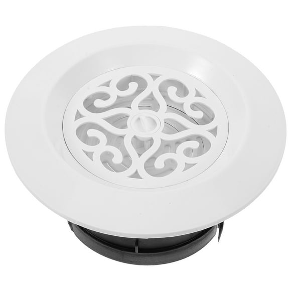 Rejilla de ventilación redonda para sofito, salida de aire acondicionado para cocina y oficina
