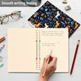 thumbnail image 5 of Horses Leaves Ring Binder Notebook Journey Note Diary College Ruled Spiral Notebook Study Loose Leaf Paper A5 60 Pages, 5 of 8