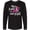AB-Black, variant on Inktastic Breast Cancer Awareness Her Fight is our fight Long Sleeve T-Shirt