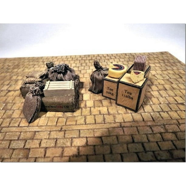 Reality In Scale 135 Food Supplies 5 Resin Diorama Accessory w Decal