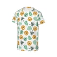 thumbnail image 3 of Honeii Tiger Leaves Print Kids Boy T-Shirt,Breathable Round Neck Tee,Stylish Summer Tee for Boys, for Outdoor Activities and Casual Wear, 3 of 7