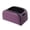 Misty Purple, variant on Stylish Faux Leather Multifunctional Car Storage Box, Versatile Spacious Organizer for Passenger Seat and Trunk