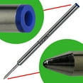 thumbnail image 2 of Jaymo Replacement for Cross Selectip 8521 - Measures 4.375 in / 111 mm Long - Gel Rolling Ball Pen Refill - 12 Blue, 2 of 3