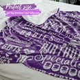 thumbnail image 5 of Nurse Gifts for Women, Labor and Delivery Nurse Throw Blanket for Adults, Aunt, Sisters, Best Friends, 50 x 65 Inches, Purple, 5 of 6