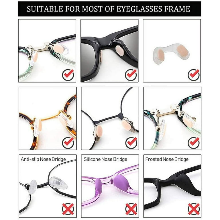 Parts of glasses-Nose Pads on glasses diameter 9mm ｜Framesfashion