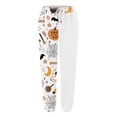 thumbnail image 4 of WILLBEST Pantalones Casuales para Mujer, Cómodos Pantalones Deportivos con Estampado de Halloween, Cintura Elástica Suave, para Uso Diario, Versátiles para Otoño E Invierno. Grande, 4 of 4