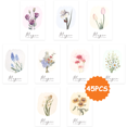 thumbnail image 1 of 45pcs Small Fresh Flower and Plant Greeting Card, 1 of 7
