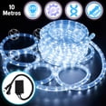 thumbnail image 1 of Manguera navideña decorativa luz led Blanco frio 10 metros DOSYU  DY-ICE10M-MT, 1 of 7