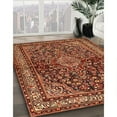 thumbnail image 2 of Ahgly Company Indoor Rectangle Traditional Saffron Red Persian Area Rugs, 10' x 13', 2 of 6