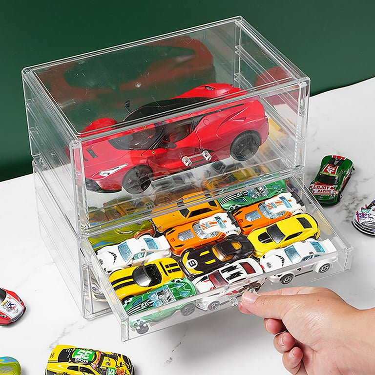 1/64 Scale Car Model Collection Display Box Stackable