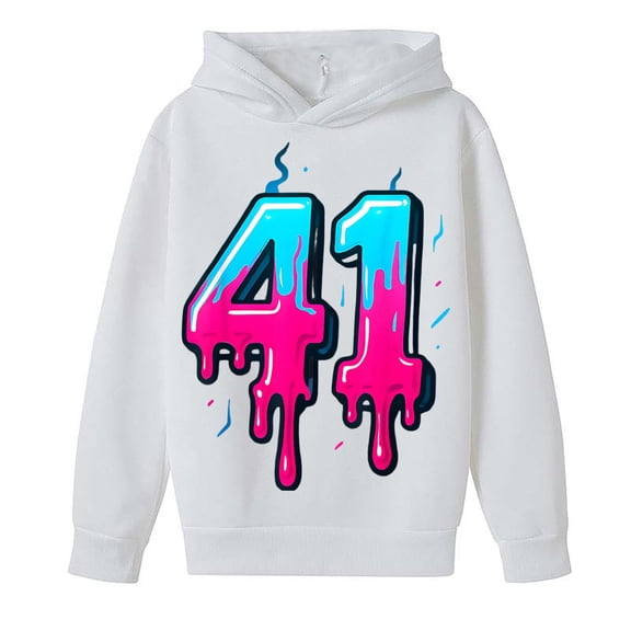 Kids Hoodie Funny Graphic Sweatshirt Casual Long Sleeve Hoodie Sweatershirt Pullover Fall Winter Clothes Boy Clothes 7-8 Years