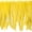 Bright Yellow, variant on ZUCKER⢠Bleach Dyed Coque Tail Feather Fringe - 14" - Seafoam