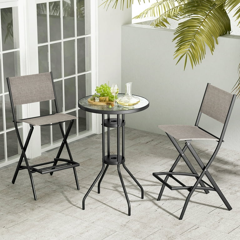Free Shipping! Costway Set of 2 Outdoor Bar Chair Folding Free Shipping! Costway Set of 2 Outdoor Bar Chair Folding