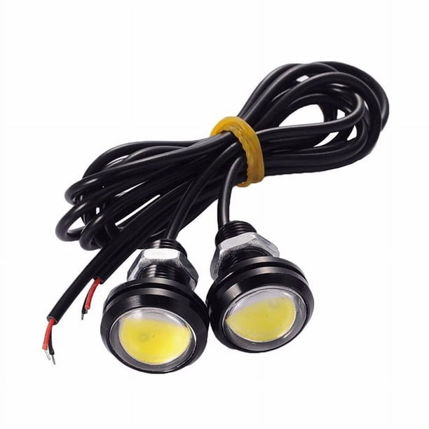 Luz LED para coche, 23 mm, luz Eagle Eye, 9 W, doble capa, luz única Eagle Eye, luz LED de contraluz, luz de marcha atrás