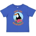 thumbnail image 3 of Inktastic Save the Rainforest Toucan Illustration Boys or Girls Toddler T-Shirt, 3 of 5