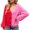 Red, variant on Lilgiuy Women's Long Sleeve Top Single-breasted Shirt Cardigan Outwear Coat(Red,8) Winter Clothes for 2022