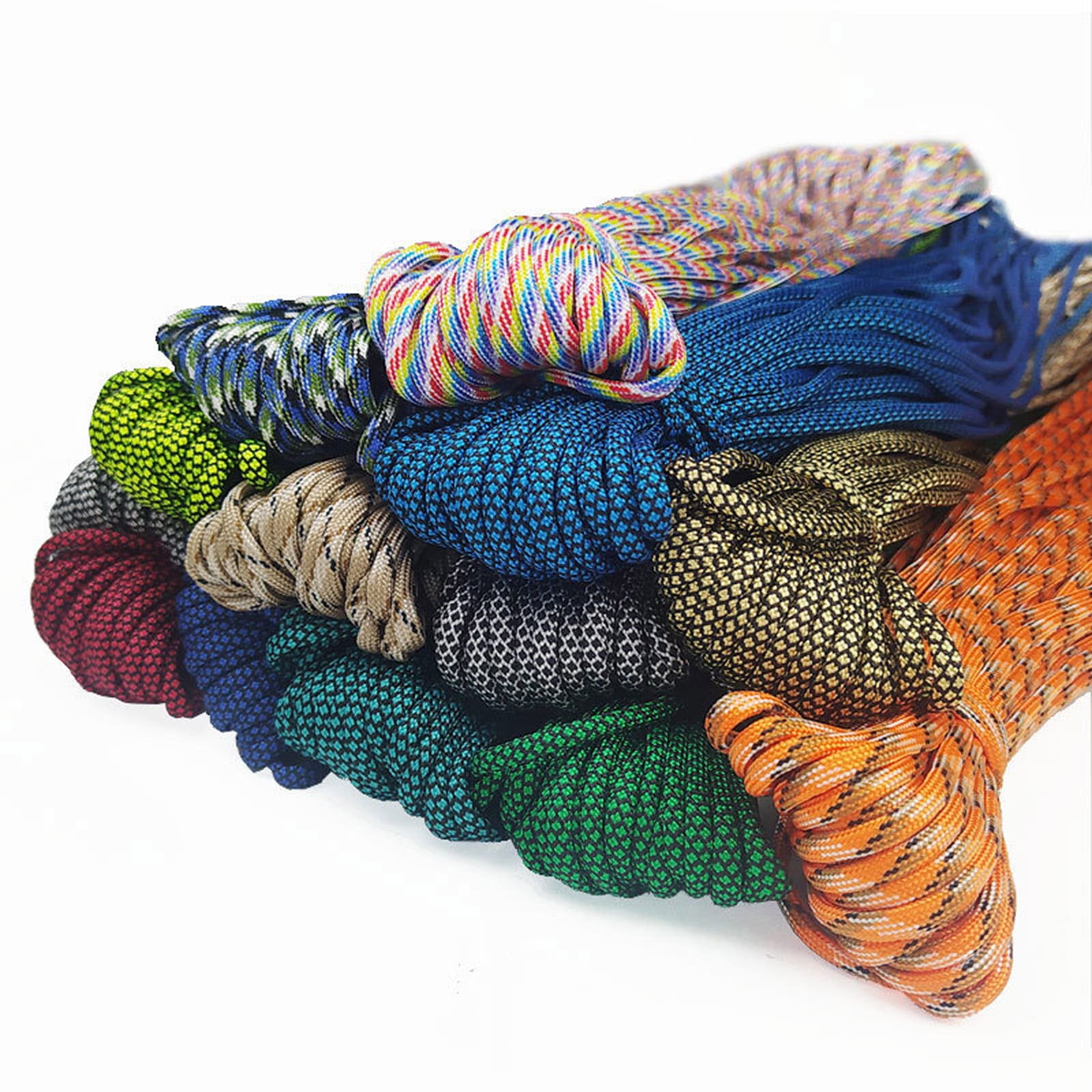 Survival Parachuted Cord Lanyard Outdoor Camping Rope Multifunction Rope for Tents Rock Climbing