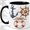 Black, variant on Nautical Anchor Accent Mug, 11oz Ceramic Coffee Cup for Ocean Lovers