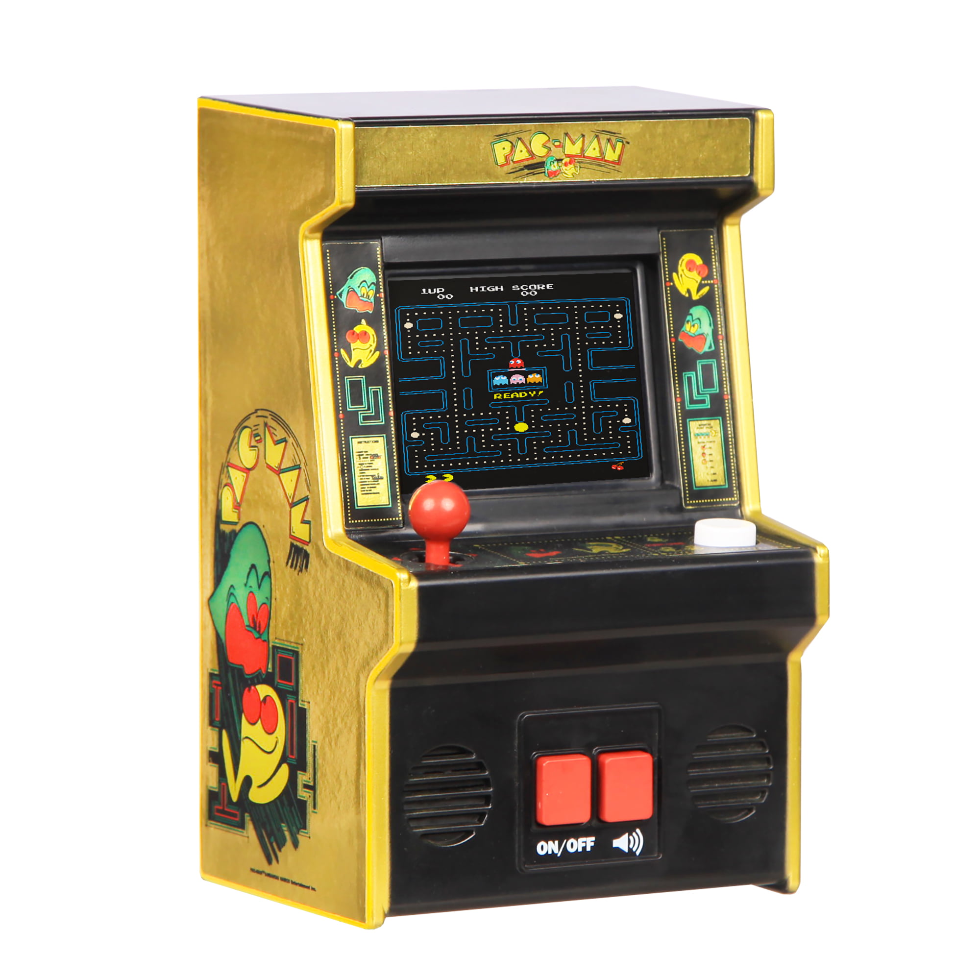 Arcade Classics Pac-man 40th Aniversary Retro Mini Game Gold Ships Next Day for sale online