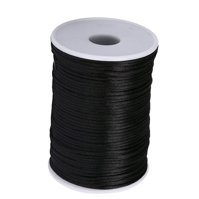 Nylon Satin Cord Thread Beading String for Macrame Bracelets Chinese Knotting,Necklaces,Jewelry Making
