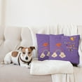 thumbnail image 4 of Ambesonne I Love You Throw Pillow Cover 2 Pack, Magic Happy Rainbow, 18", Violet, 4 of 7