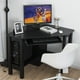 thumbnail image 5 of Escritorio de esquina Costway Morden 120x60x77cm Negro, 5 of 7