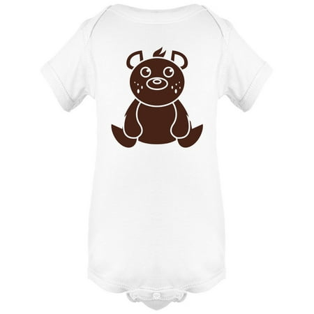 

Funny Panda Silhouette Bodysuit Infant -Image by Shutterstock 6 Months