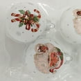 thumbnail image 2 of Holiday Time Dia 65mm 4Ct Candy&Santa Glass Ornament, 2 of 5