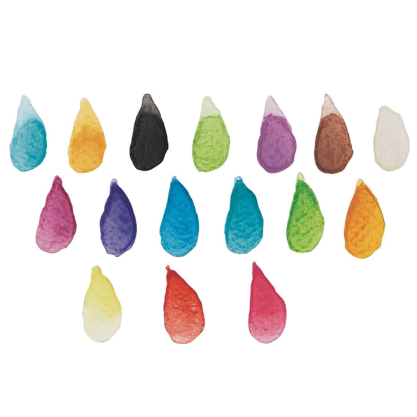 Color Splash!® Watercolor Refill Trays, 16 Colors (Pack of 12)