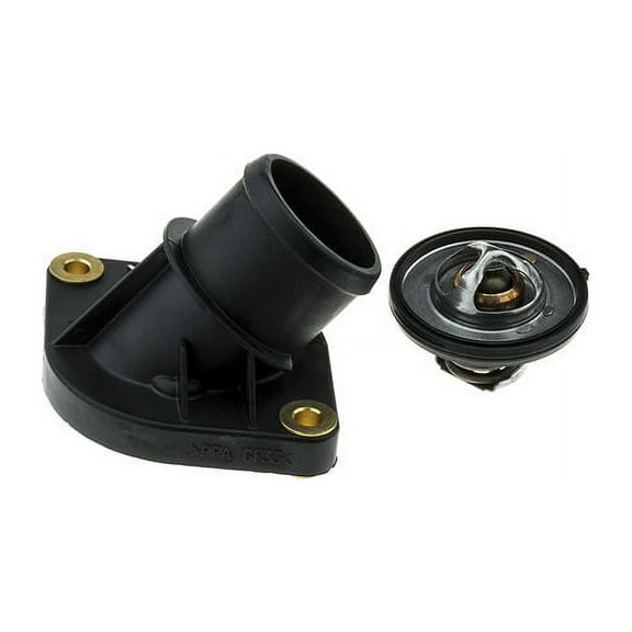 Engine Coolant Thermostat Housing Assembly - Compatible with 2000 - 2010 Dodge Dakota 2001 2002 2003 2004 2005 2006 2007 2008 2009