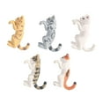 thumbnail image 4 of 5 piezas de estatua colgante de Animal, decoraciones para pecera, macetero para gatos, colgante para acuario, colgante para tanque, paisajismo de, 4 of 9