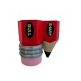 thumbnail image 1 of Pencil Pal Organizer, New Sharp-dull Pencil Holder, Cute Pencil Storage Organizer Desktop Accessories Red, 1 of 5